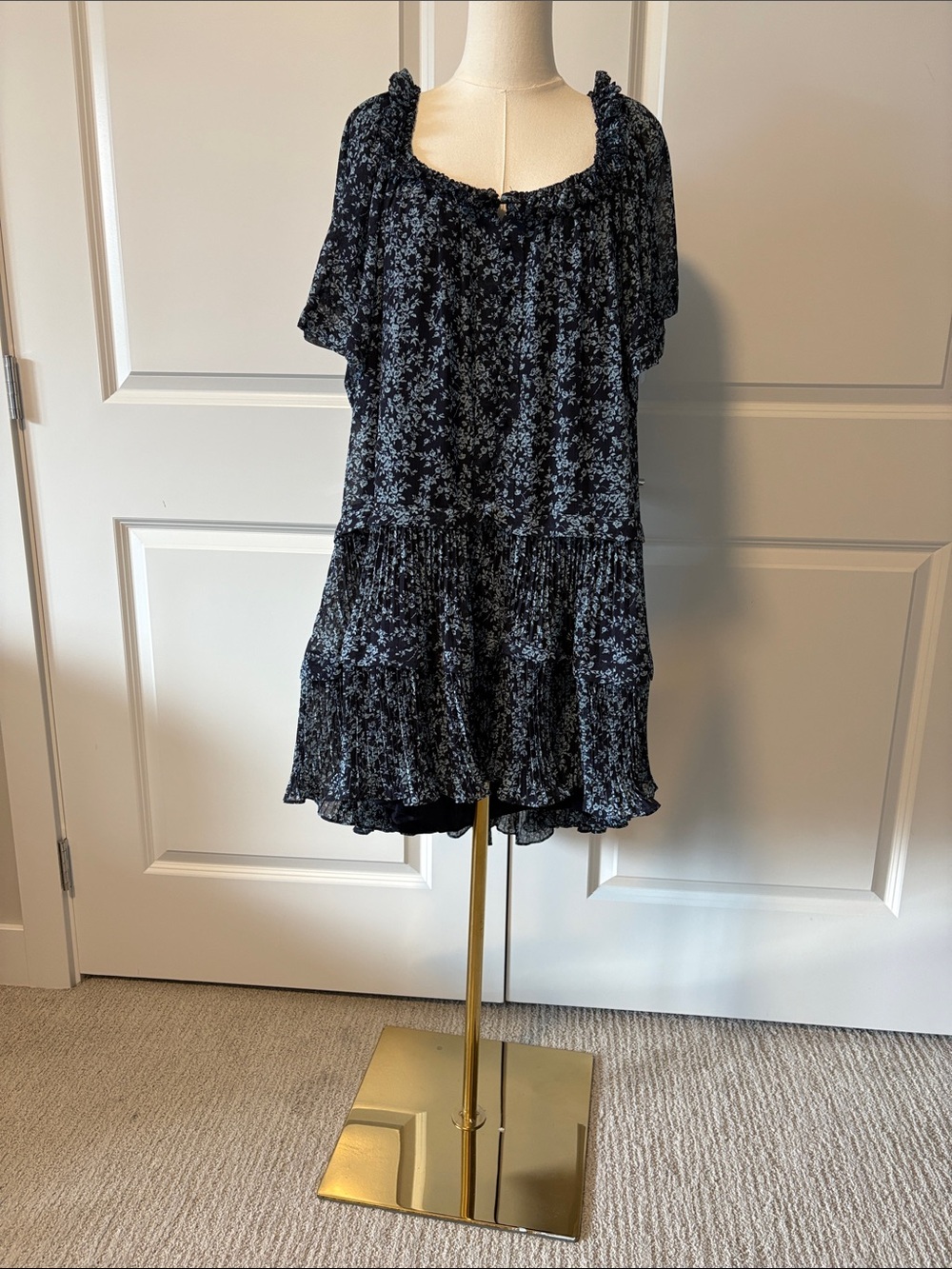 Anthropologie drop waist dress
